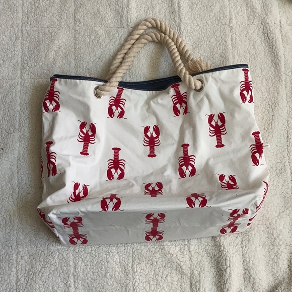 donna dixon Handbags - Donna Dixon lobster tote bag